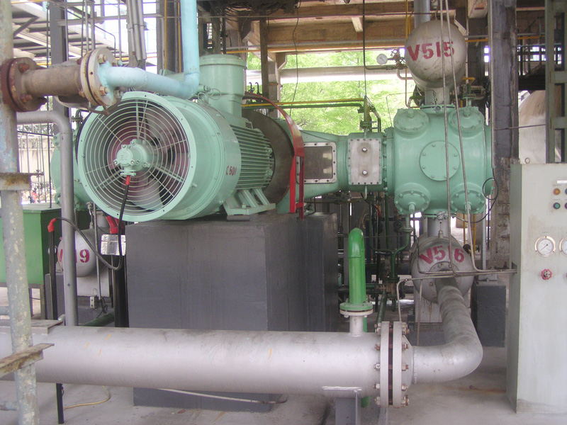 中石化岳陽興長石化股份公司DW-6/22型異丁烯壓縮機